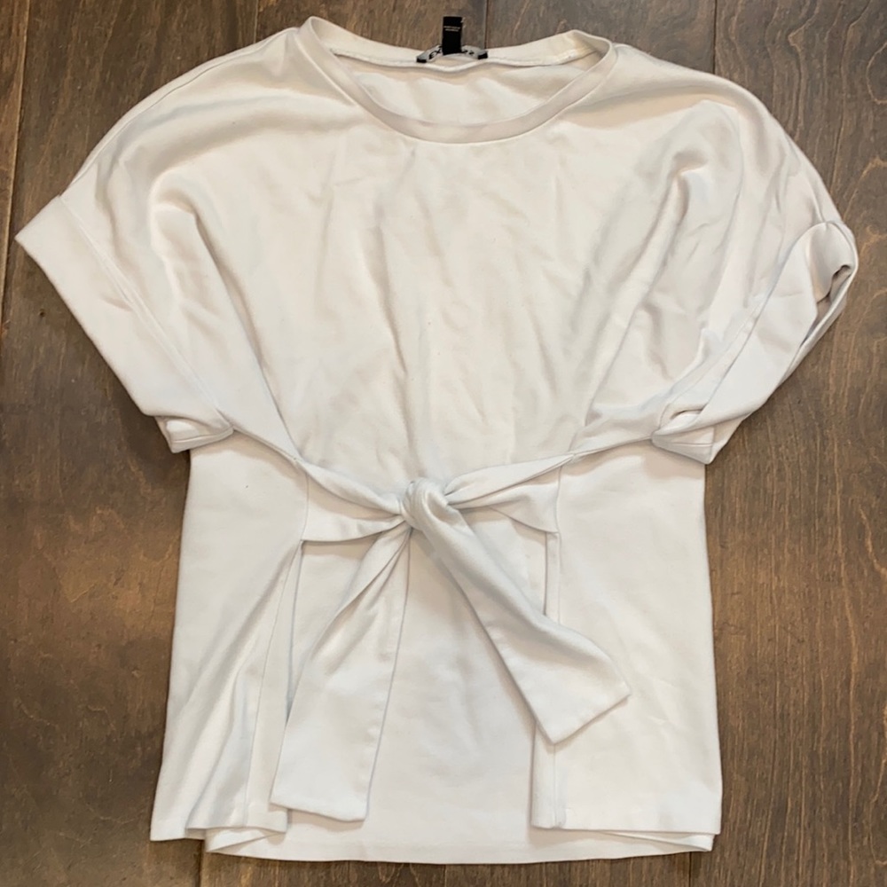Express Tie front tee